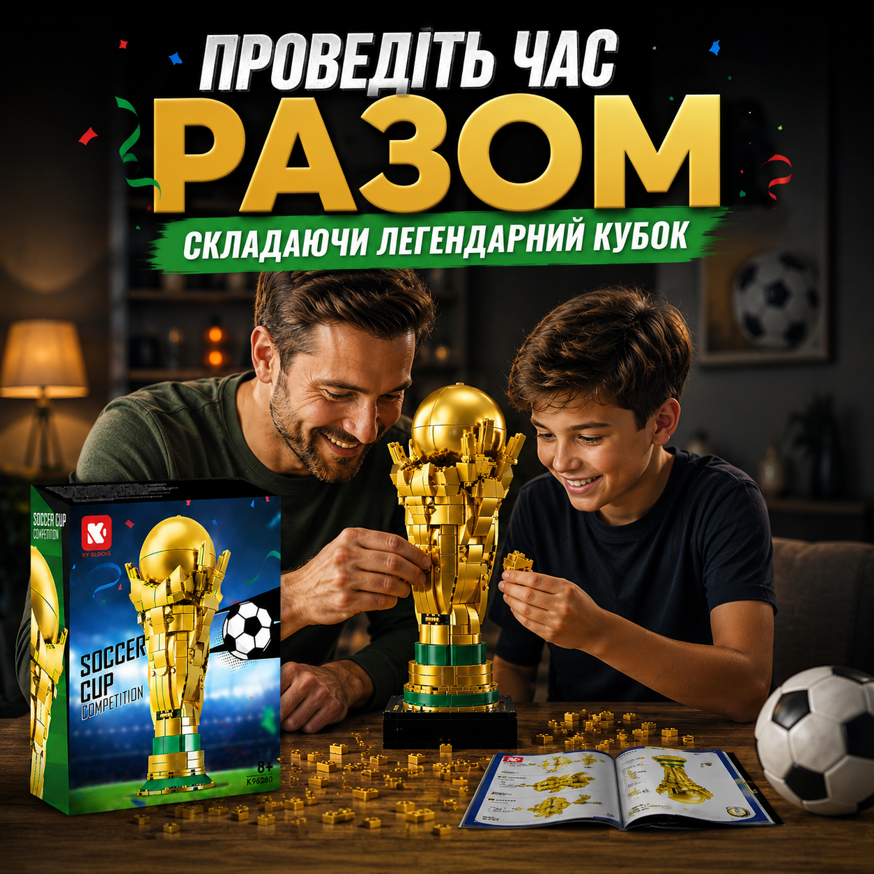 Конструктор Кубок Світу збирають разом