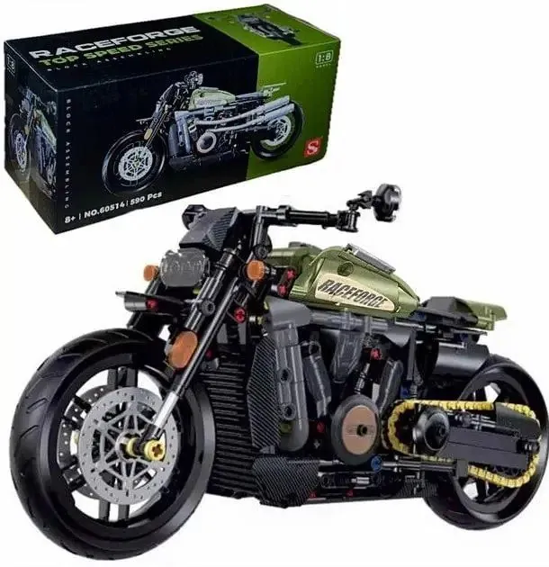 Мотоцикл Harley-Davidson на фоні дороги