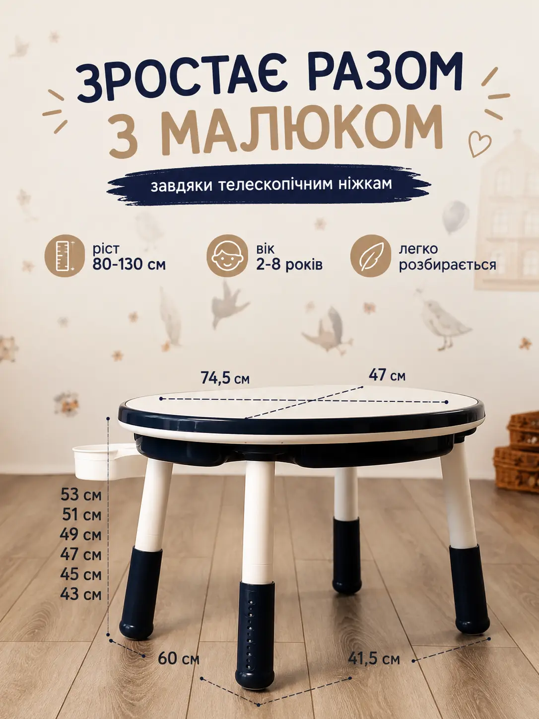 Росте разом із дитиною